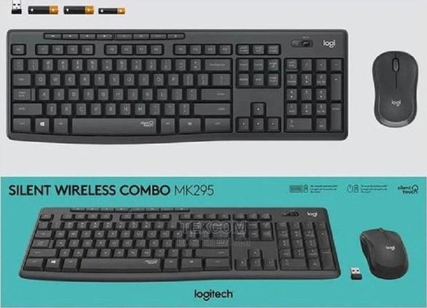 Logitech Mk295 Silent Wireless Keyboard Mouse Combo