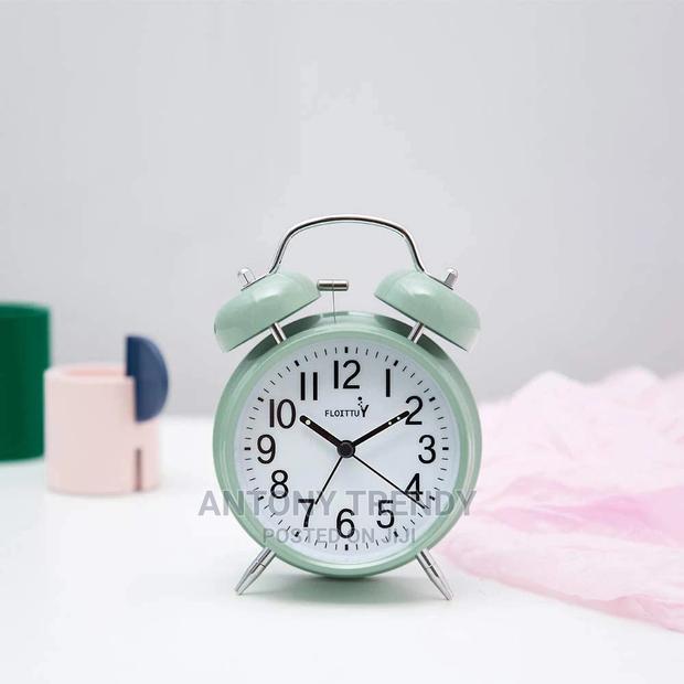 Vintage Modern Twin Bell Alarm Table Clock