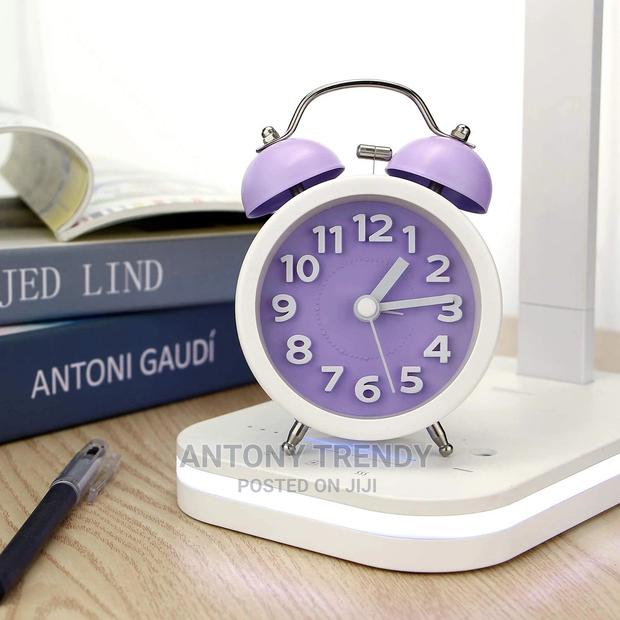 Non-Ticking for Bedrooms , Battery Operated Alarm Clock