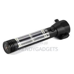 Rescue 9-In-1 Multi-Function Solar Powered Flashlight