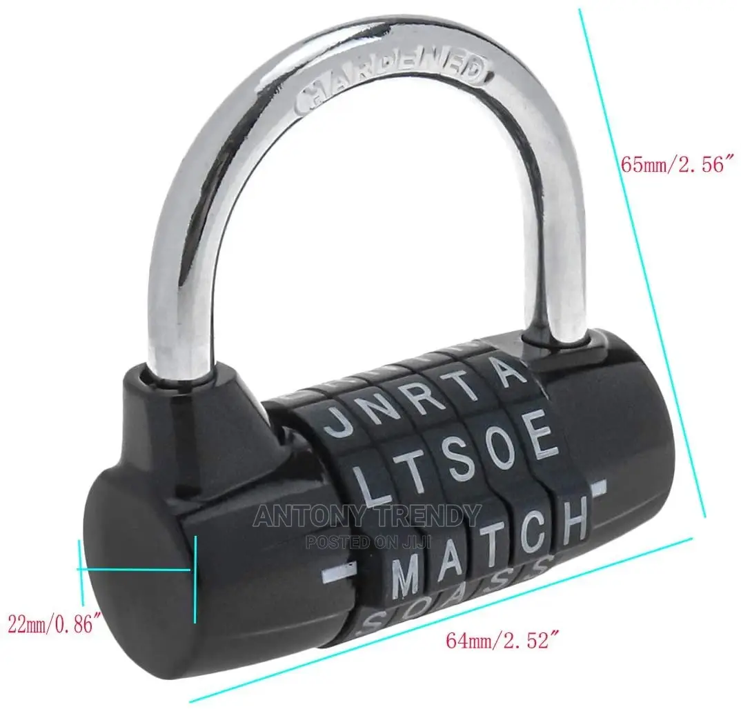 5 Letter Word Home Lock