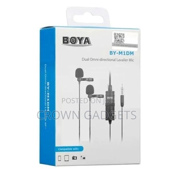 BOYA BY-M1DM Dual Omnidirectional Lavalier Microphone - main view