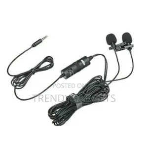 Professional Premium Dual Lavalier Microphone Boya BY-M1DM