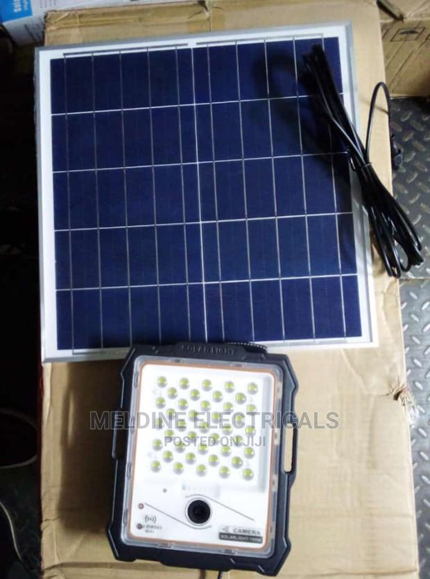 Solar Floodlight With Camera