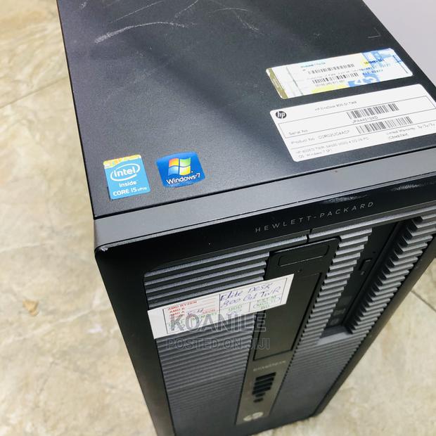 Desktop Computer HP EliteDesk 800 4GB Intel Core I5 HDD 500GB - thumbnail 3