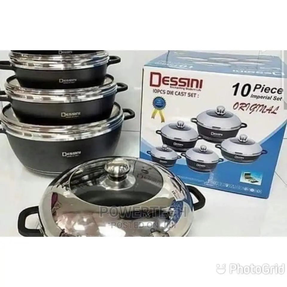 10pc Dessini Cookware