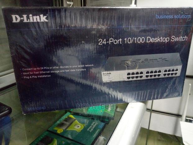24 Ports Unmanaged Switch - main view
