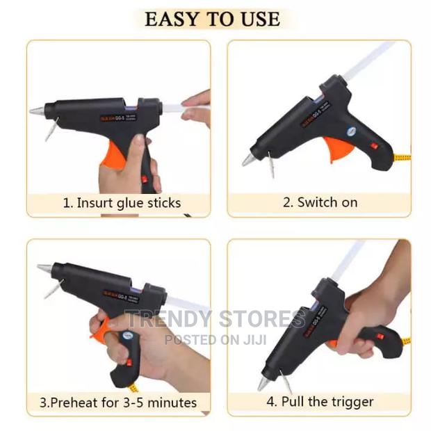 60 Watts Hot Melt Glue Equipment + 2 Free Glue Sticks - thumbnail 3