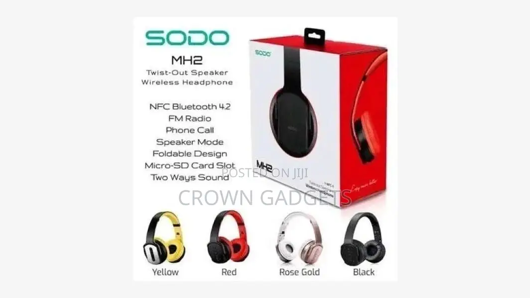 Bluetooth 2 IN 1 Headphone