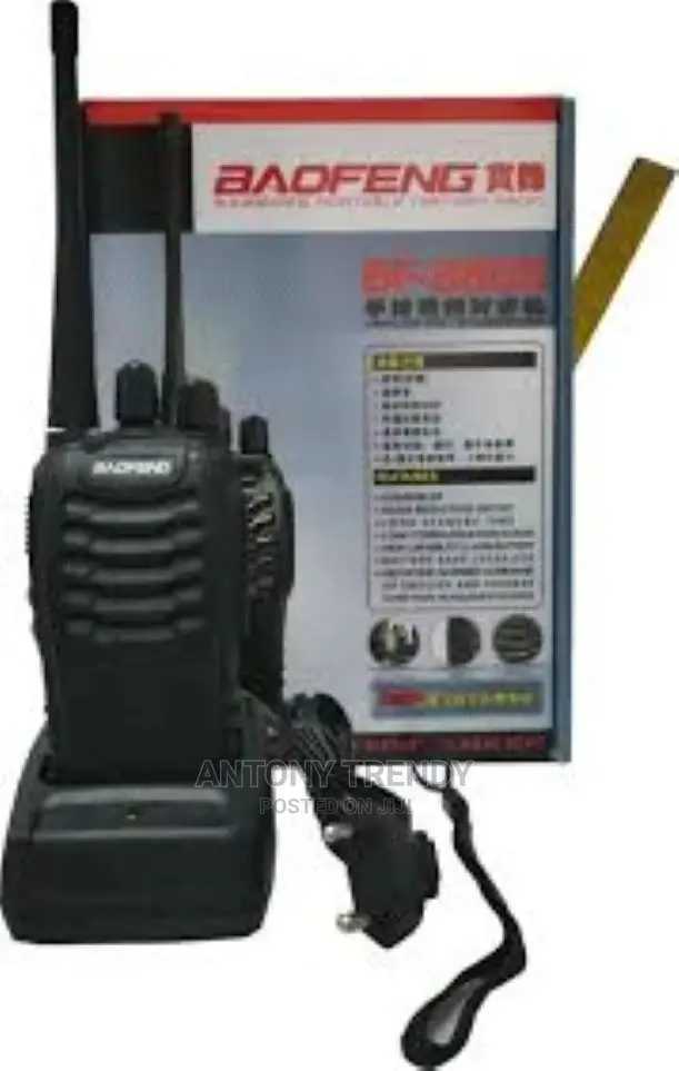 Baofeng Bf-888s 16-Channel Uhf 400-470mhz Walkie Talkie Pair