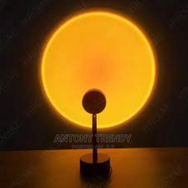 Sunset Projection Lamp Creative Art Rainbow Night Light Phot - main view