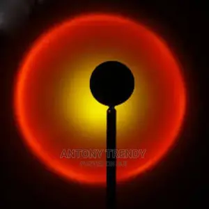 Sunset Projection LED Light, Rainbow Floor Lamp