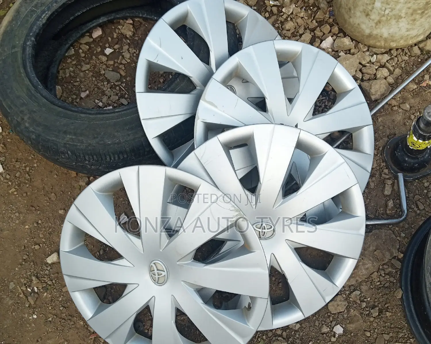 Car Wheel Covers Size 15 Set of Four
