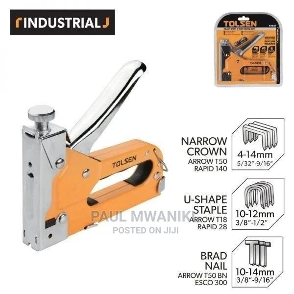 Heavy Duty 3 Way Staple Gun - - thumbnail 3