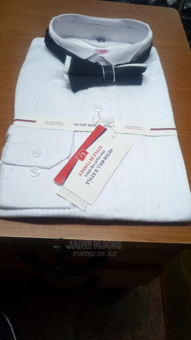 Men Shirts White