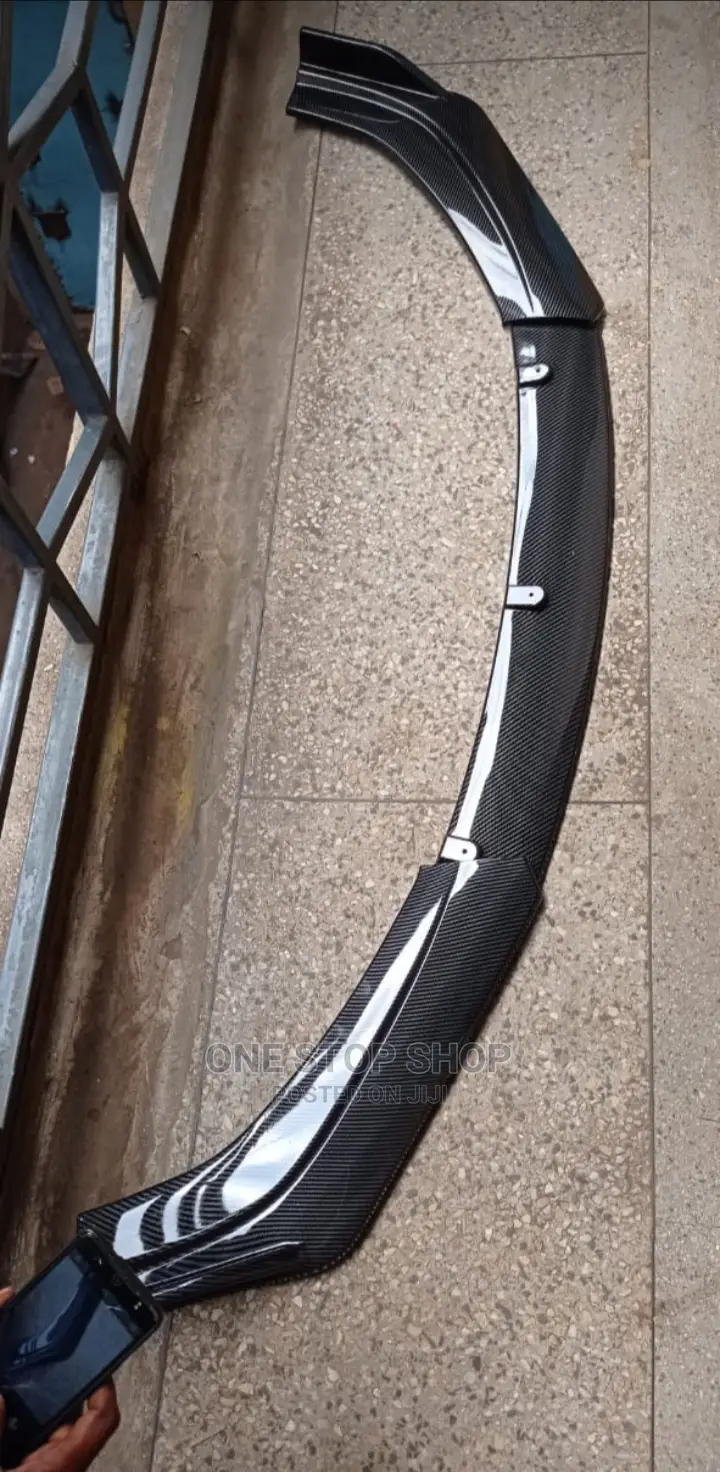 Carbon Black Front Bumper Lip
