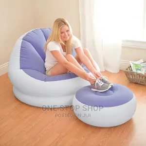 Inflatable Chair With Footres,Free Delivery CBD
