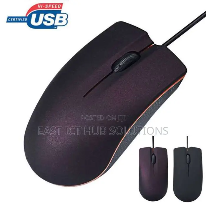 New Optical USB LED Wired Mouse