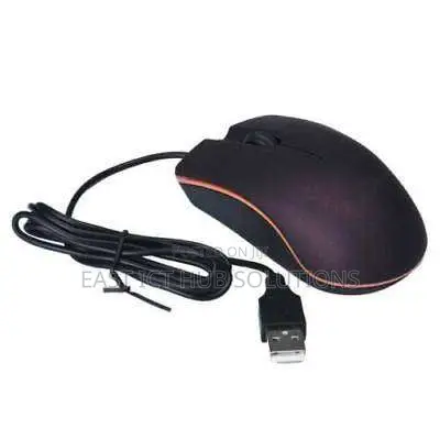 New Optical USB LED Wired Mouse