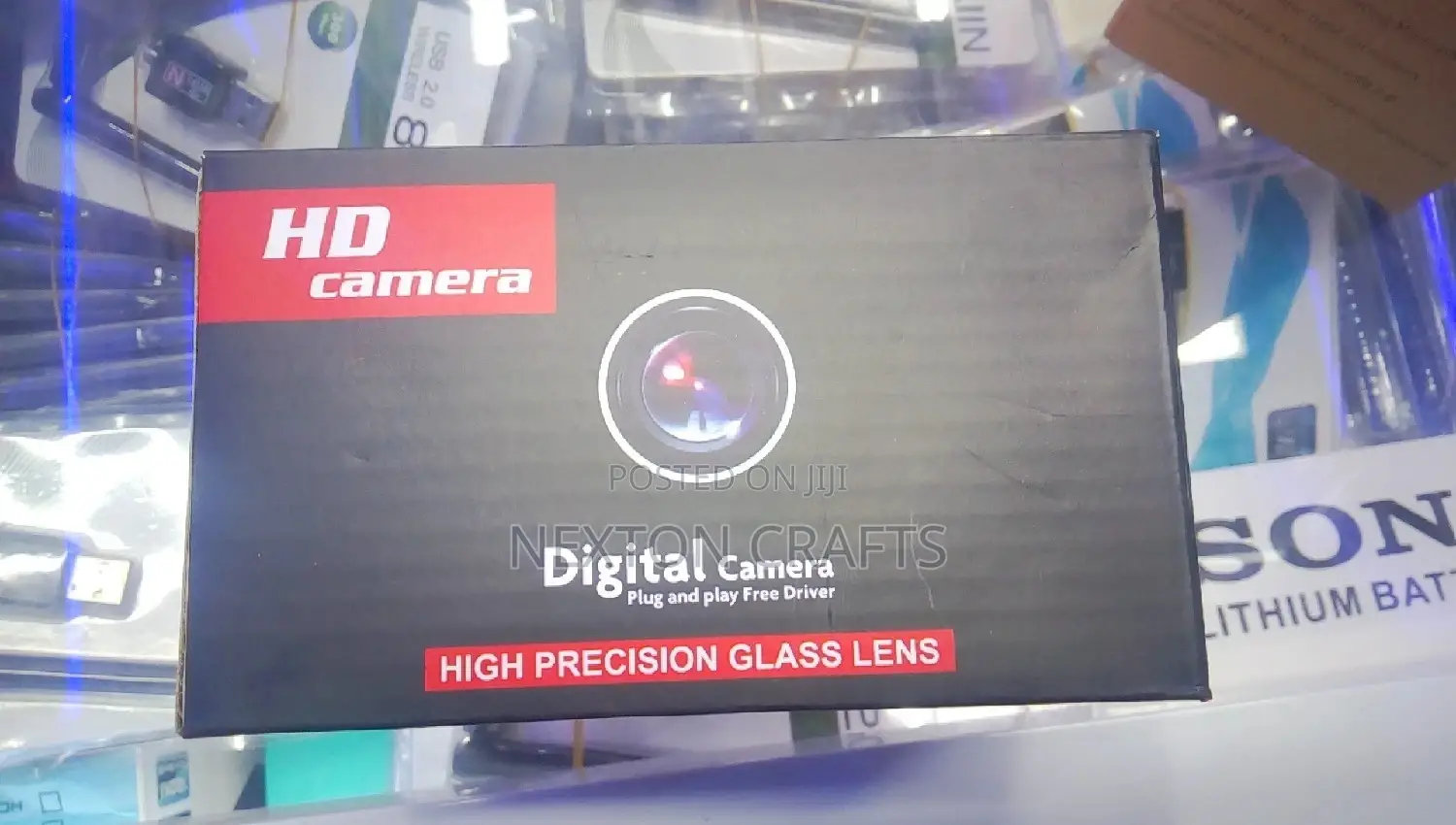 Webcam Digital Camera Plug Play High Precision Glass Lens