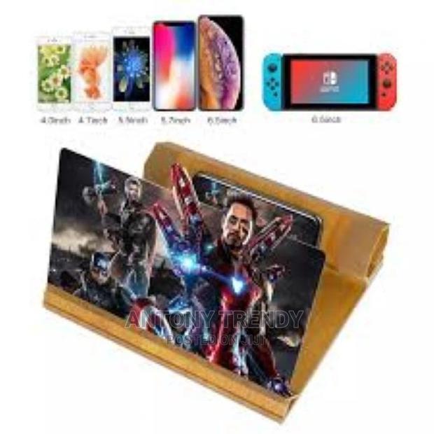 12'' Screen Magnifier Smartphone Magnifying Glass, Anti-Radi - thumbnail 2