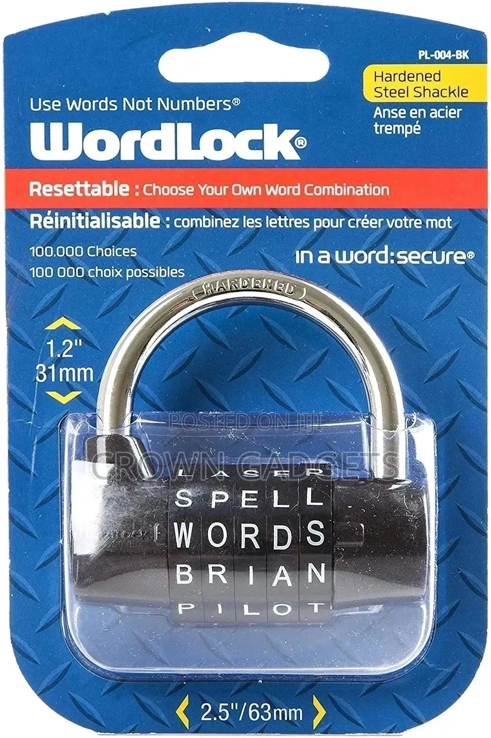 5 Digits Multi-Function Anti-Theft Combination Lock