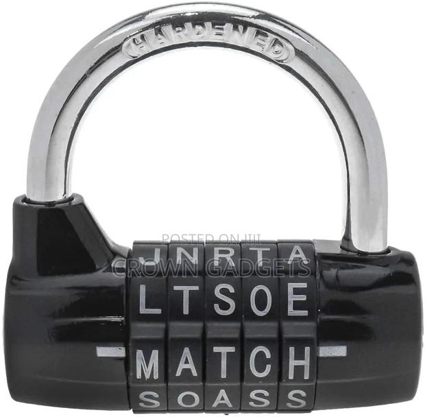 Combination Padlock Security for Luggage Lockers - main view