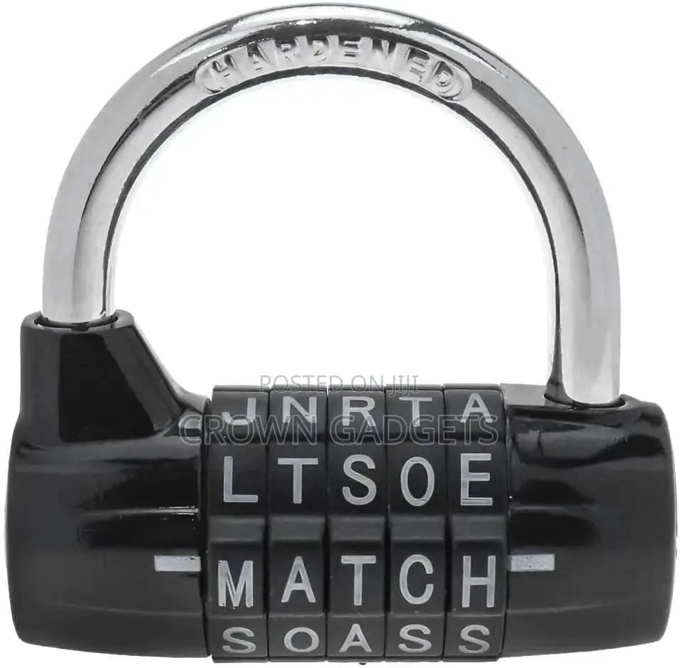 Combination Padlock Security for Luggage Lockers