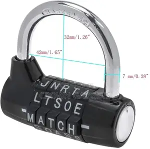 Travel Luggage Bag Suitcase 5 Digit Locker