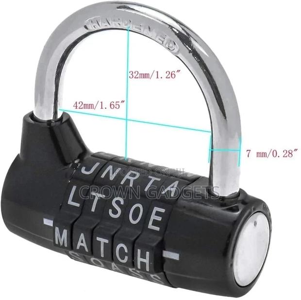 Travel Luggage Bag Suitcase 5 Digit Locker - main view