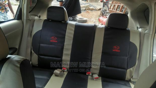 Red on Black Car Seat Covers