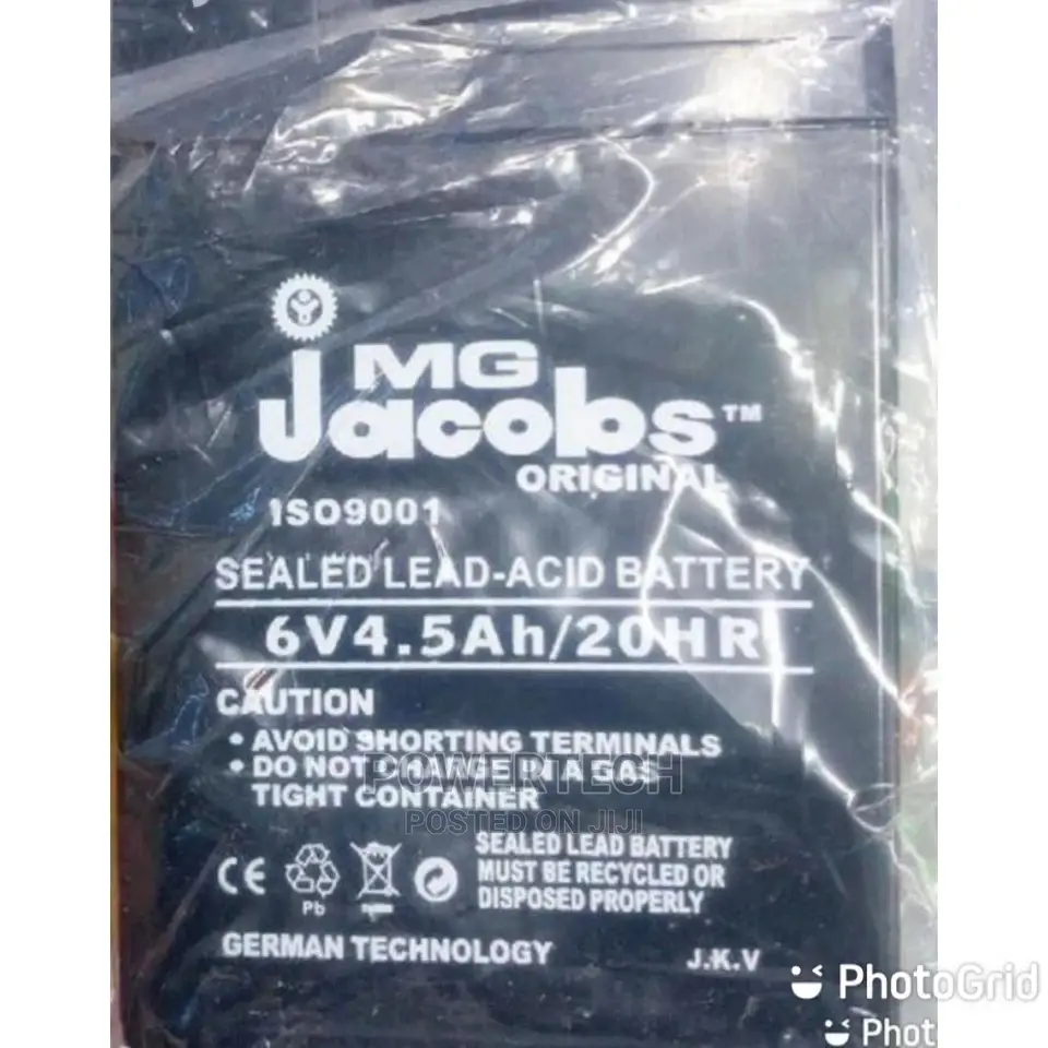 6v.4.5 Rechargable Battery