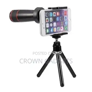 Universal 12X Zoom Mobile Phone Clip-On Telescope Camera Len