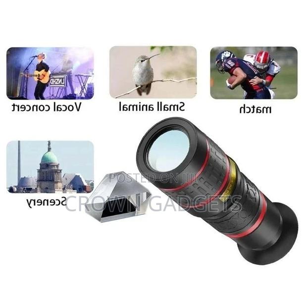 Lens Monocular Mobile Phone Camera Lens for iPhone Samsung - thumbnail 2