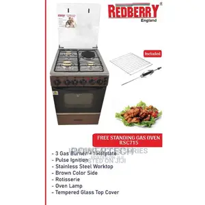 Redberry Gas Cooker Oven Gas