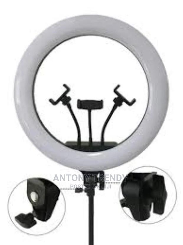 L 18 Inch Ring Light Tripod Led Ring Photo Lighting Mobile P