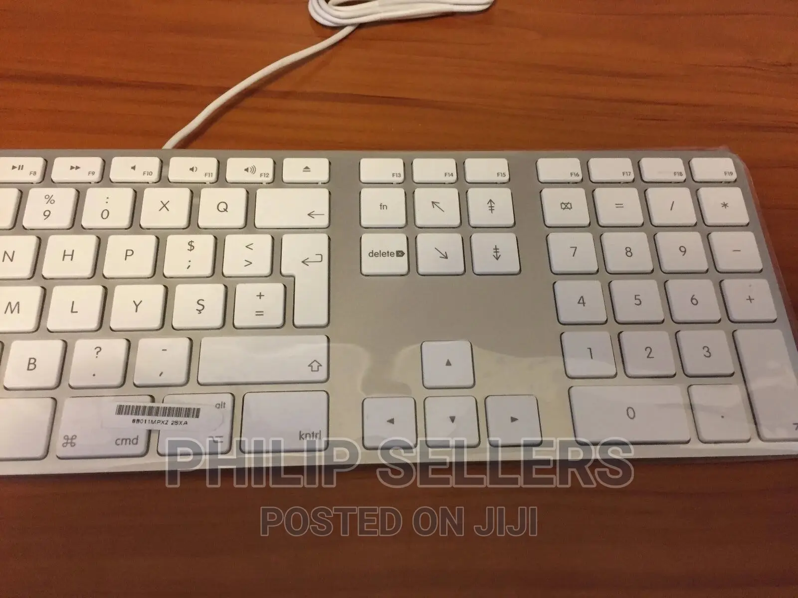 Apple Aluminum Wired USB Keyboard