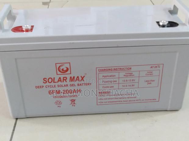 Solar Max 200ah Solar Dry Cell Batteries