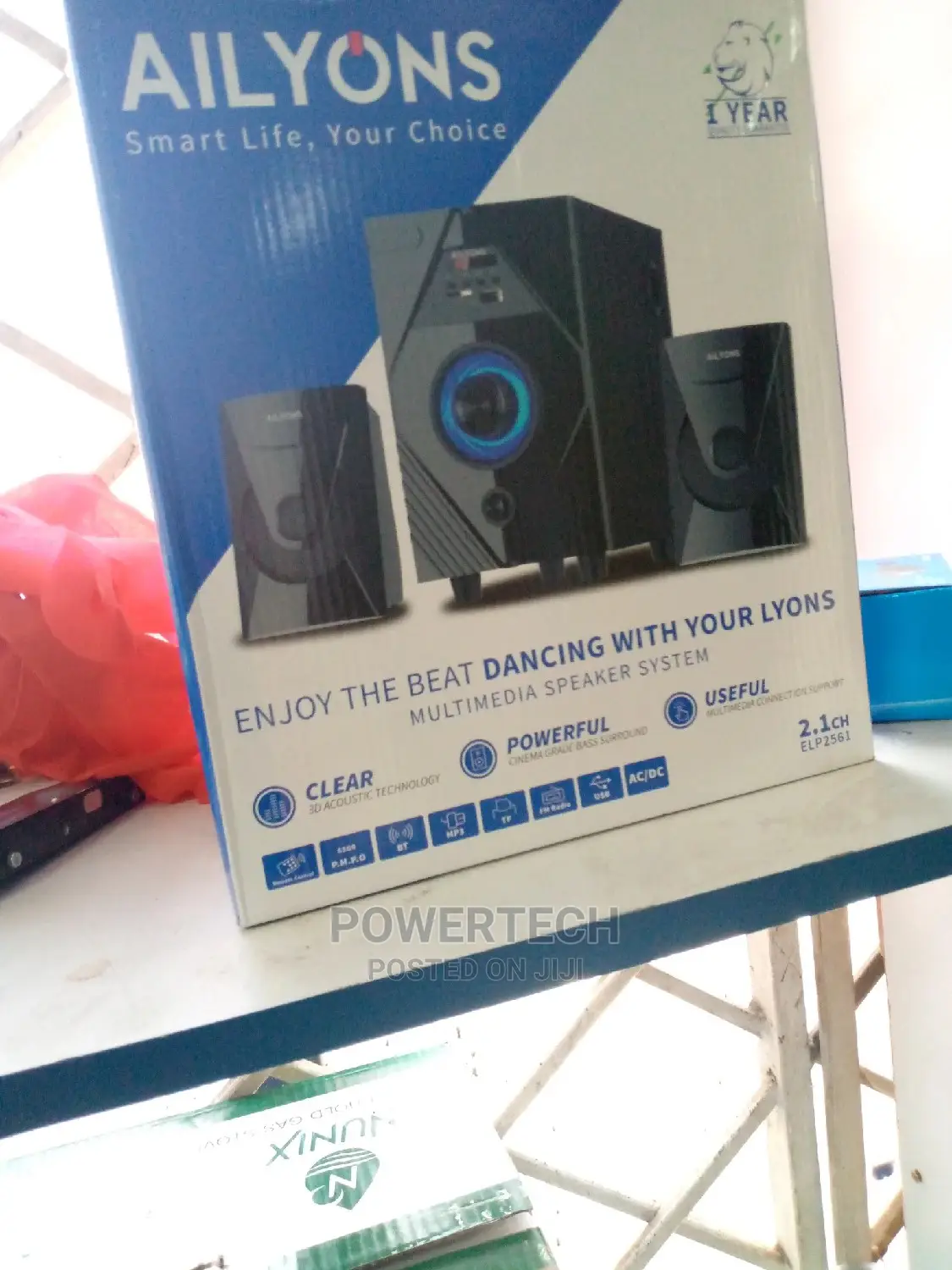 Alyons 2.1 Subwoofer Black.