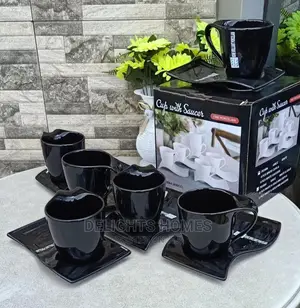 Shapely Cup Saucer Set