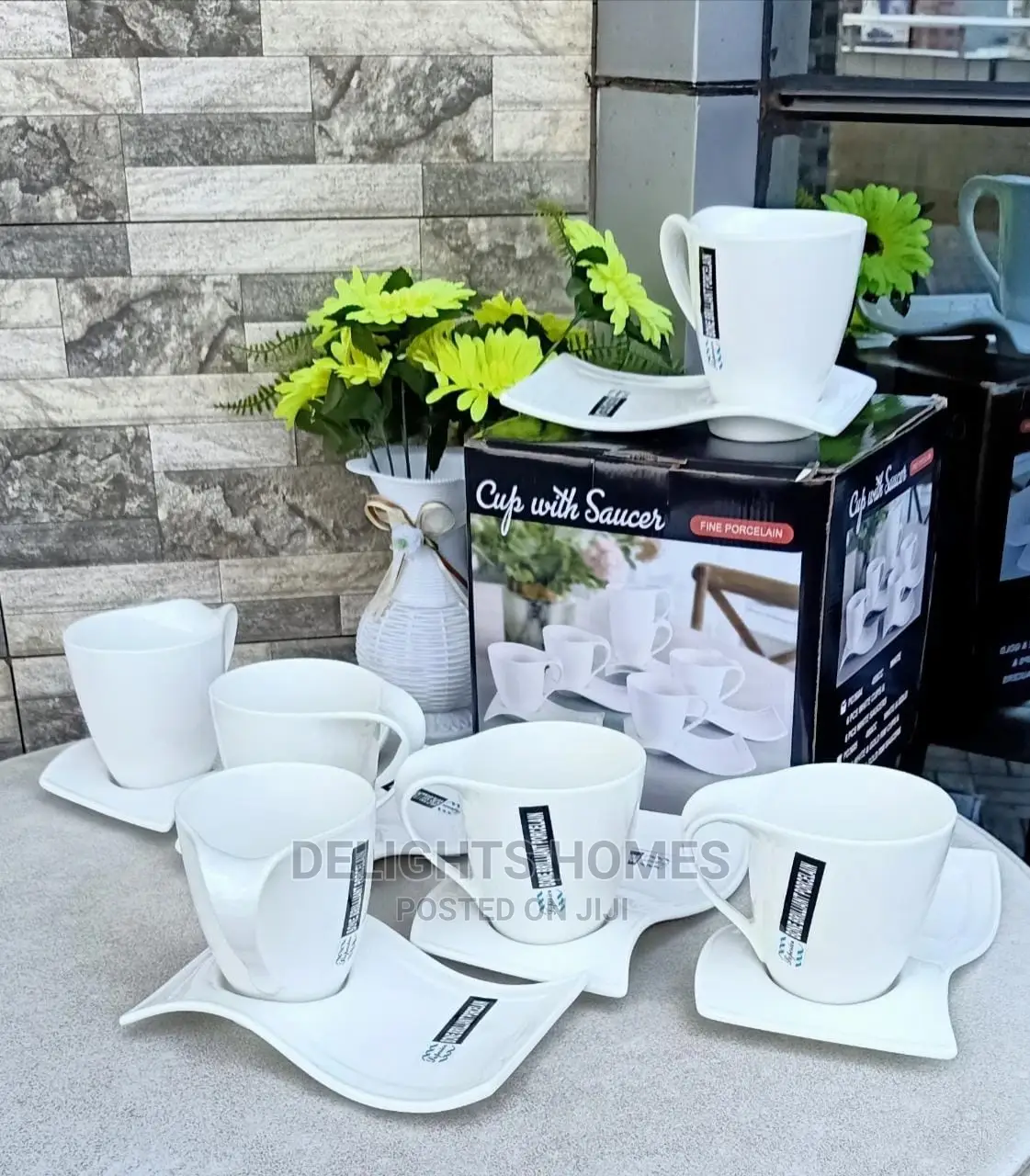Shapely Cup Saucer Set