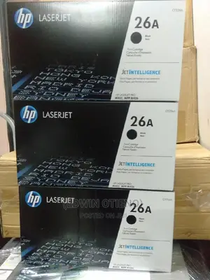 HP 26A Black Laserjet Toner Cartridge, CF226A