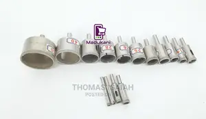 15PCS Diamond Hole Saw Set for Glass, Marble, Ceramic, Tiles