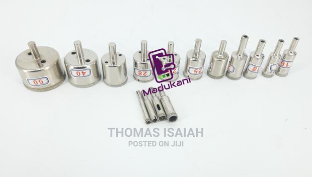 15PCS Diamond Hole Saw Set for Glass, Marble, Ceramic, Tiles - thumbnail 4