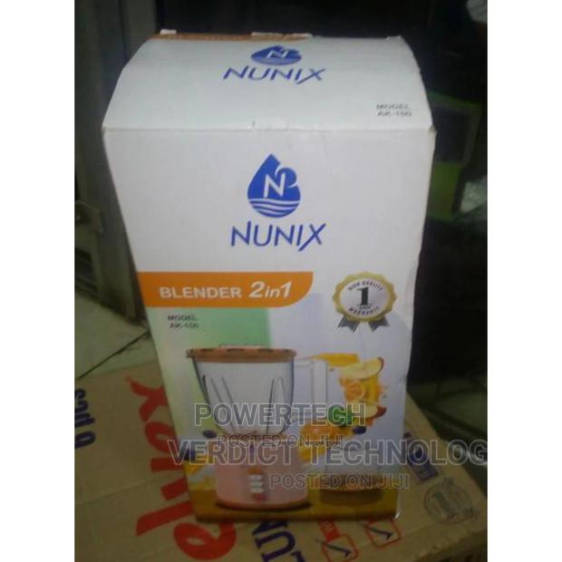 Nunix Blender - main view