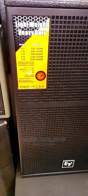 USA Electro-Voice|EV Heavy Duty Loudspeaker System 2000w