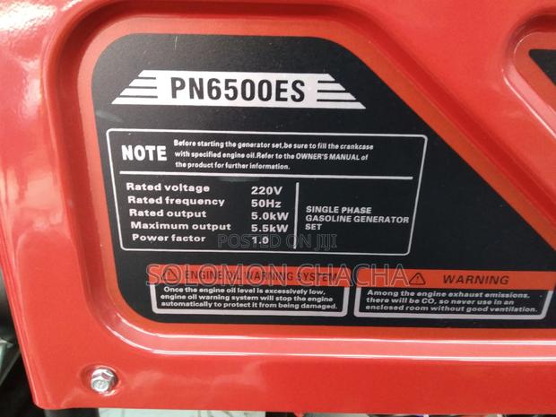 Pioneer 5.5kva Generator Keystart - thumbnail 2