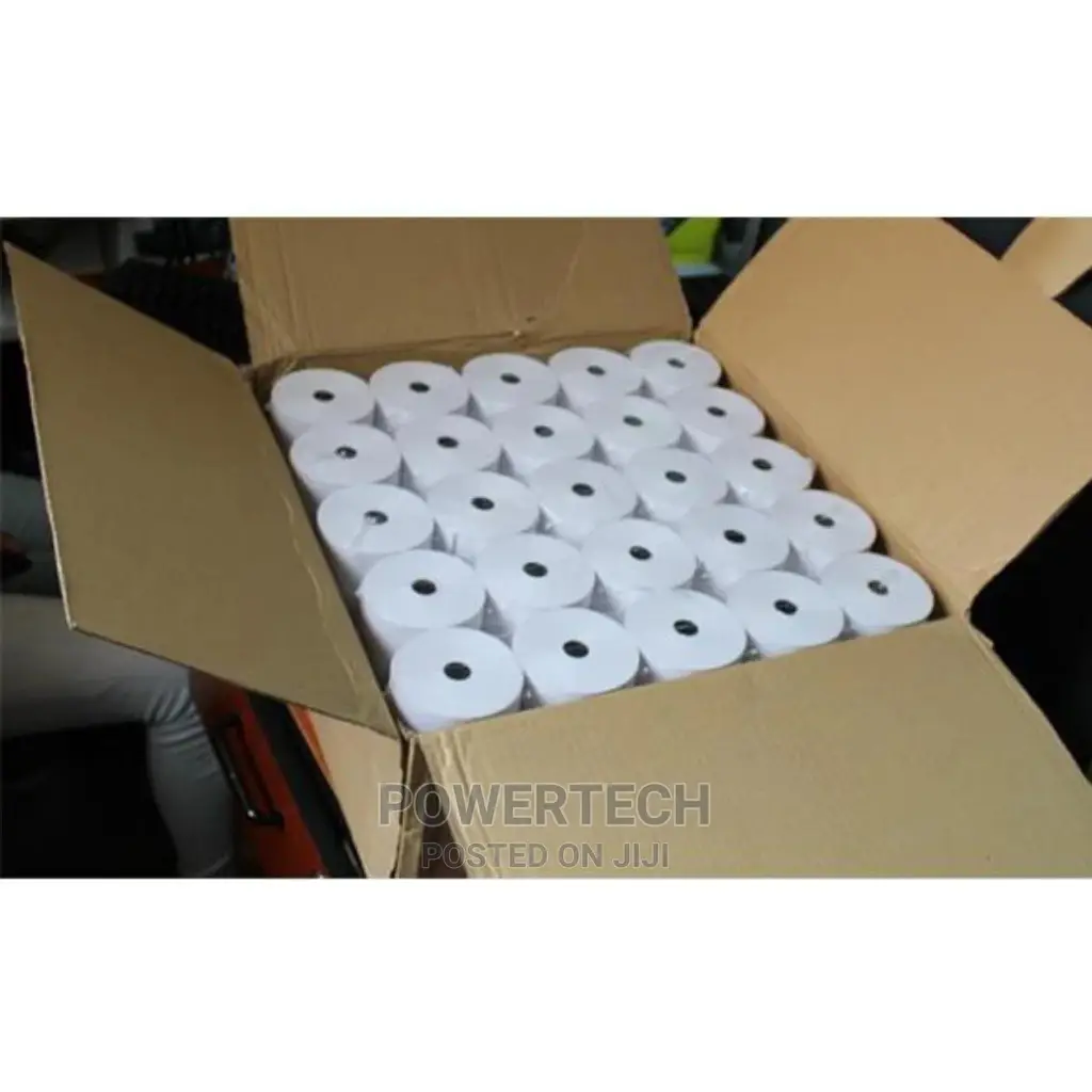 White Thermal Receipt Paper Thermal Roll