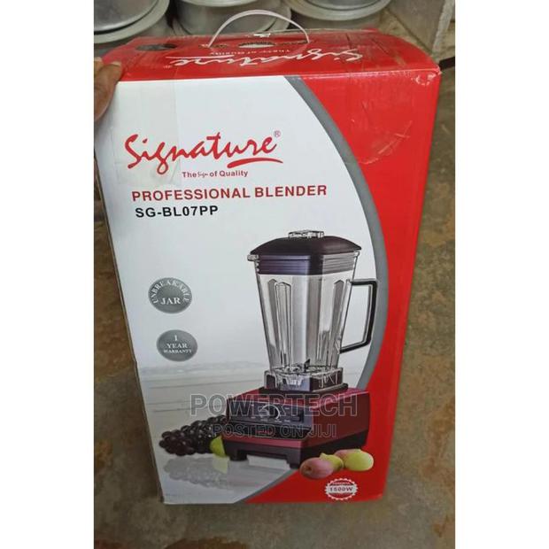 Heavy Commercial Blender Signature