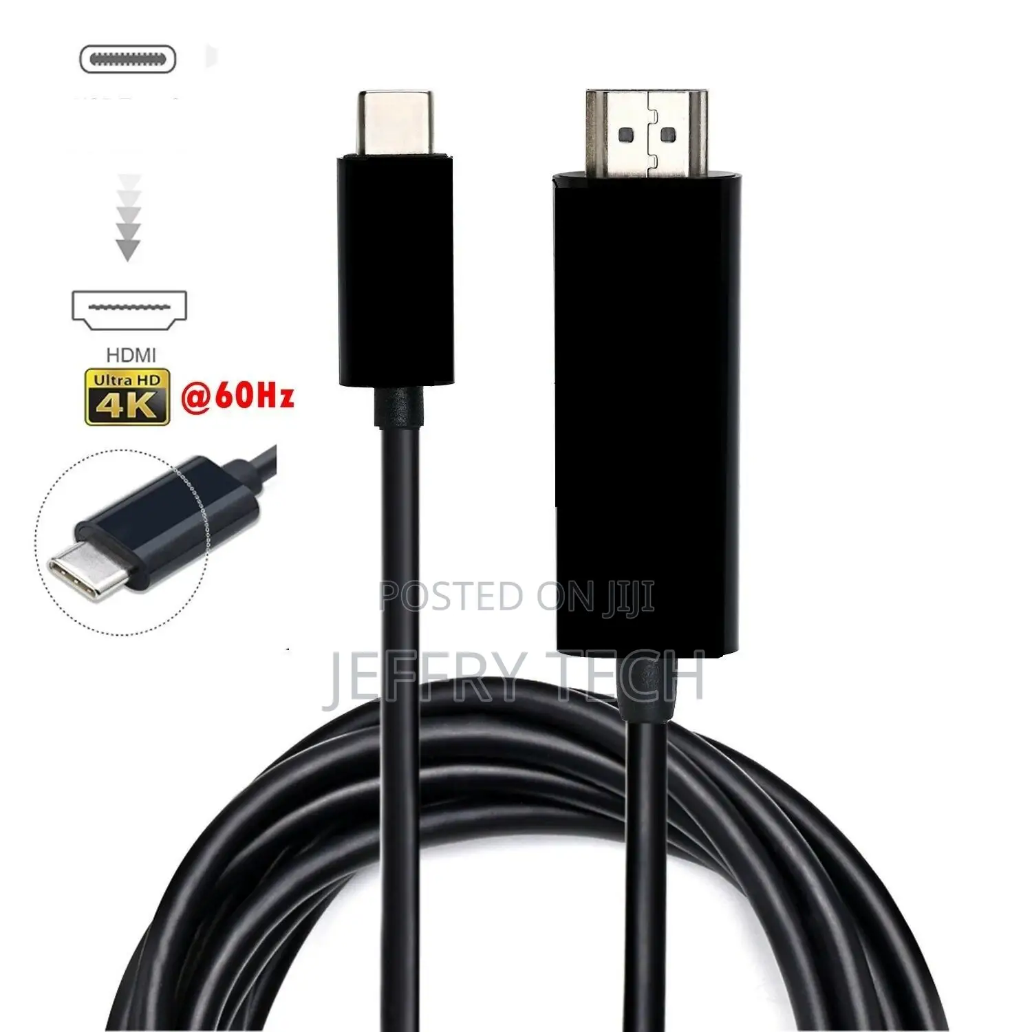 USB 3.1 Type C Phone to HDMI TV/HDTV Video Cable for Samsung